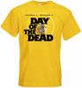 Day Of The Dead V17 T-shirt Yellow Horror Movie Romero All Sizes S-5XL