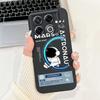Soft Silicone TPU Matte Funda For Infinix GT 20 Pro / Infinix X6871 GT20Pro Phone Case Back Cover Astronaut Moon Night Painted