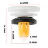 22.2mm Car Door Panel Clips 51987227 8 PCS For Compass