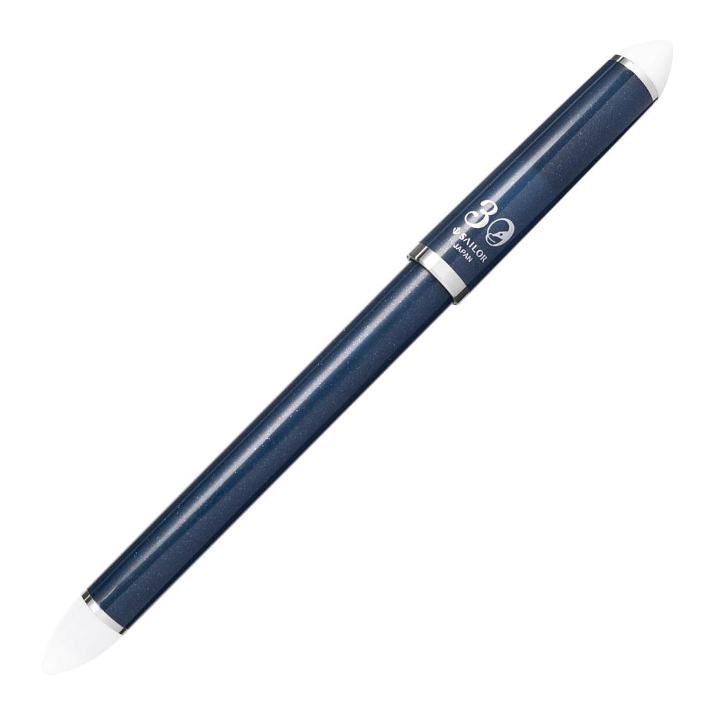 Sailor Fude de Mannen Calligraphy Fountain 30th Anniversary Reimei Pen, Edition, Blue, 40°, 10-0344-040