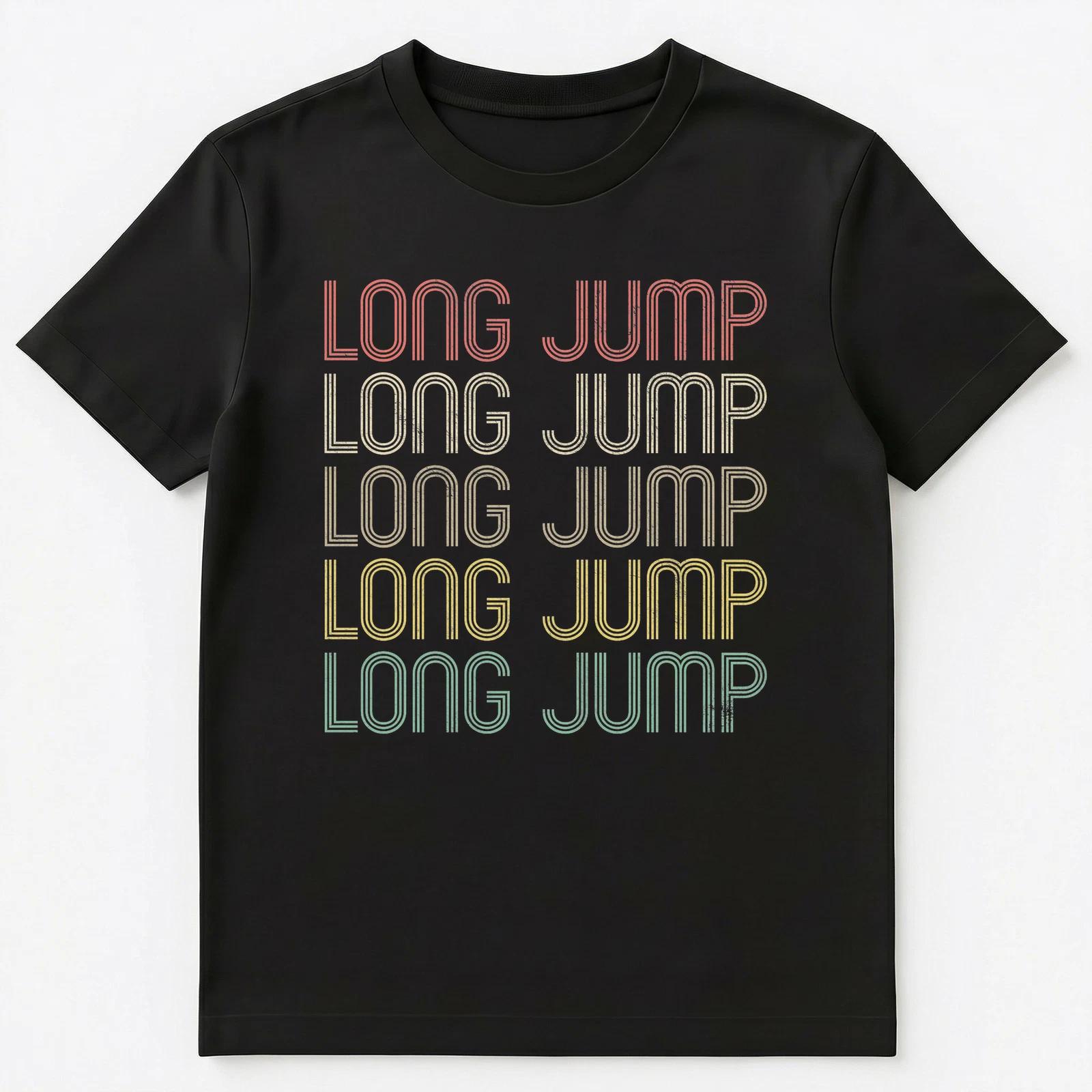 

Retro Style Long Jump Unisex T-Shirt 4XL
