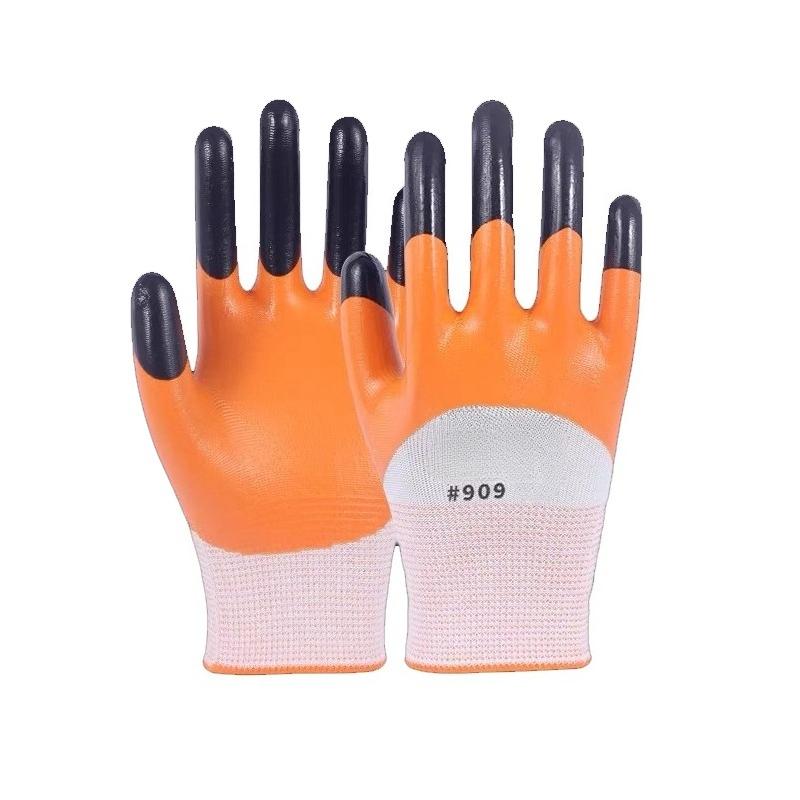 

Anti Wear Anti Cutting Anti Tearing Safety Labor Protection Gloves Oil Resistant Nitrile Protective Gloves Safety Accessories