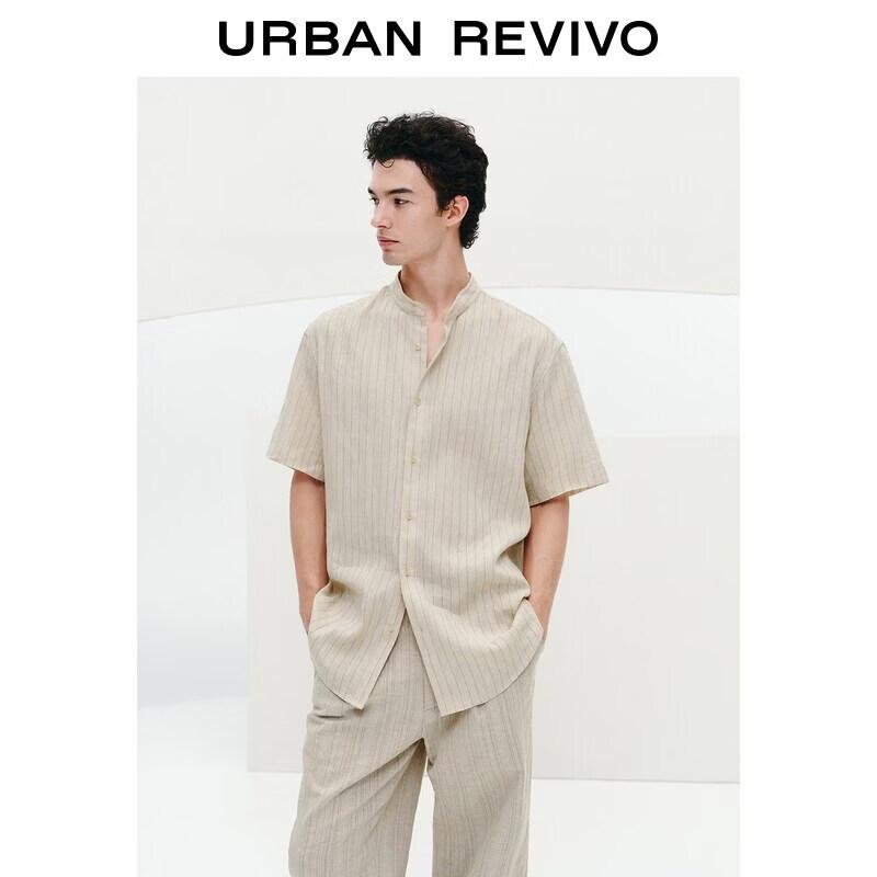 UR Men s Urban Series Striped Collared Shirt M