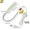 130cm LED Sewing Machine Lighting Foldable 30 Light Bead Clothing Light Driver Sewing Machine Work Light