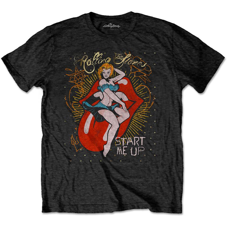 The Rolling Stones - Start Me Up - Black  T-shirt Unisex T-Shirt XXXXL