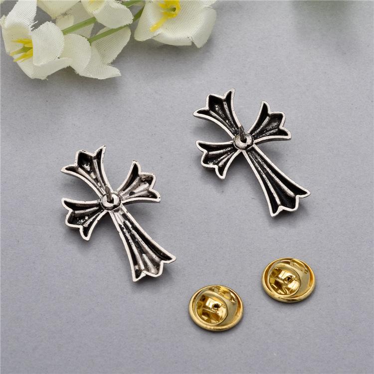 Хрестик/Ретро металеві аксесуари/Металеві аксесуари/Зірчасті комірці Аксесуари однієї сорочки