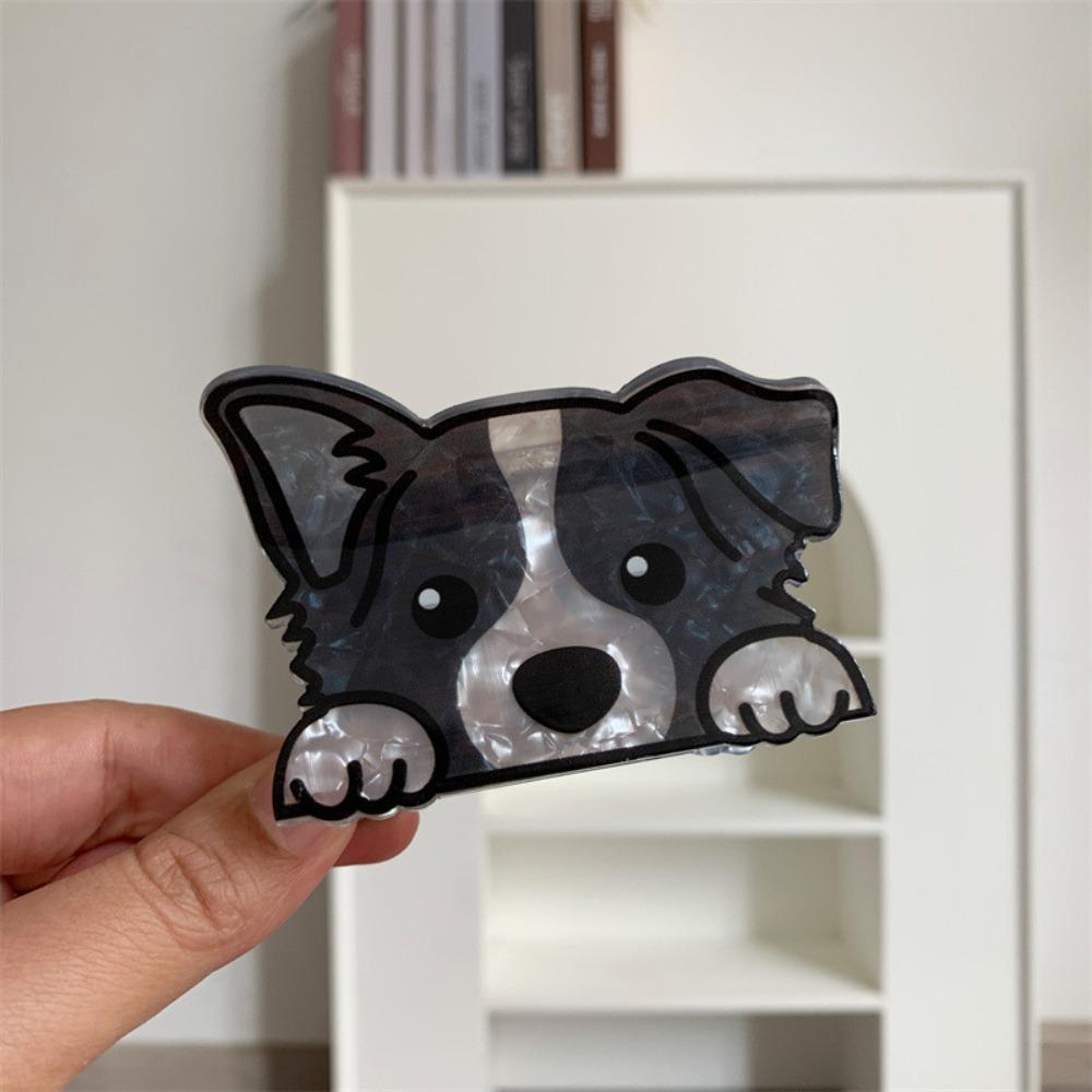 Acrylic Cartoon Dog Hair Claw Puppy Hair Clip Lovely Small Shark Clip  Girls