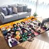 Demon Slayer Carpet Rug for Living Room Bedroom Home Sofa Decoration,Kids play Non-slip Floor Mat