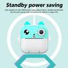 Children Instant Print Camera Children Video Pography Digital Po Camera Toy Mini Thermal Printer Ideal for Boy Girls Birthday Present