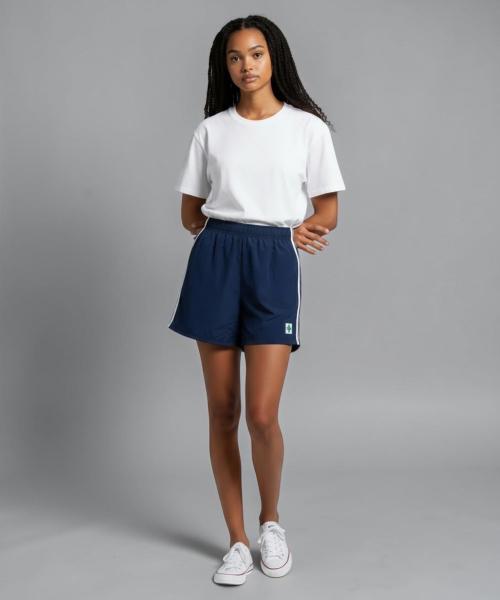 Bonseullipi Retro Dash Shorts (Navy)