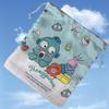 Large Sanrio Canvas Double-Sided Printed Drawstring Tote Bag, Eco-friendly Storage Solution