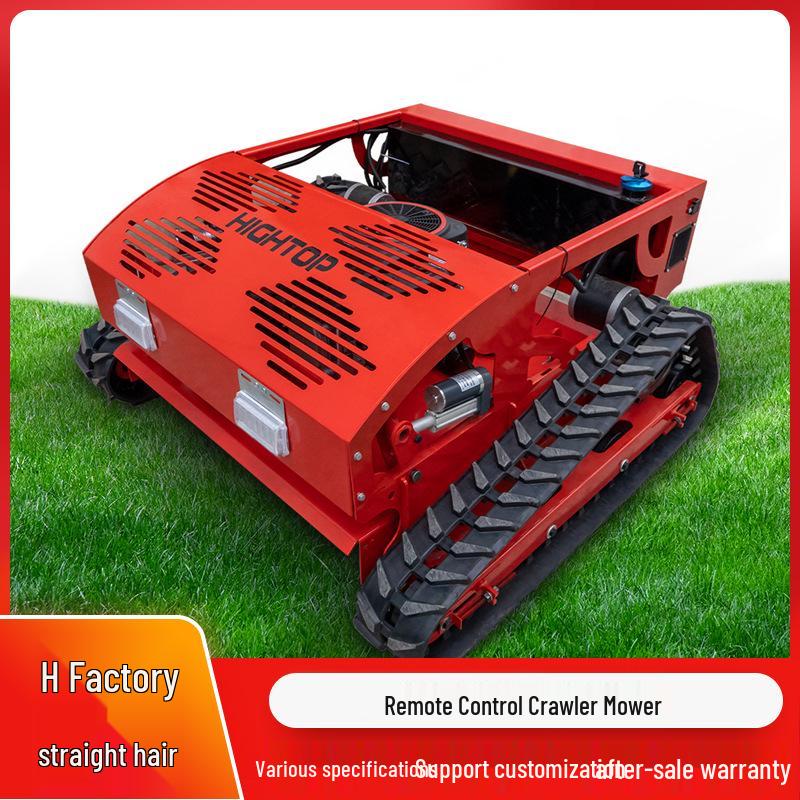 7.6 HP Remote-Controlled Crawler Mower for Garden and Municipal Use