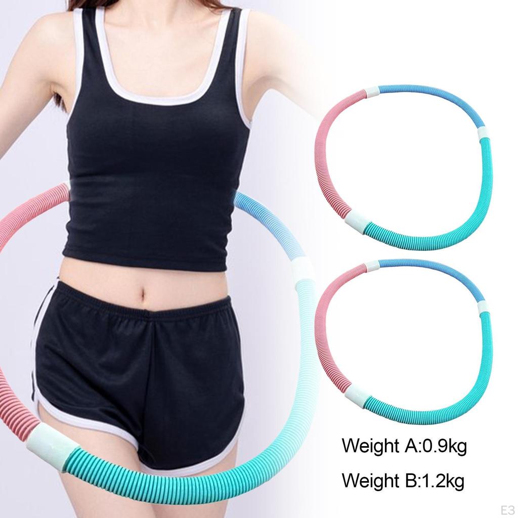 63 Inch Soft Fitness Circle for Home Gym Activities