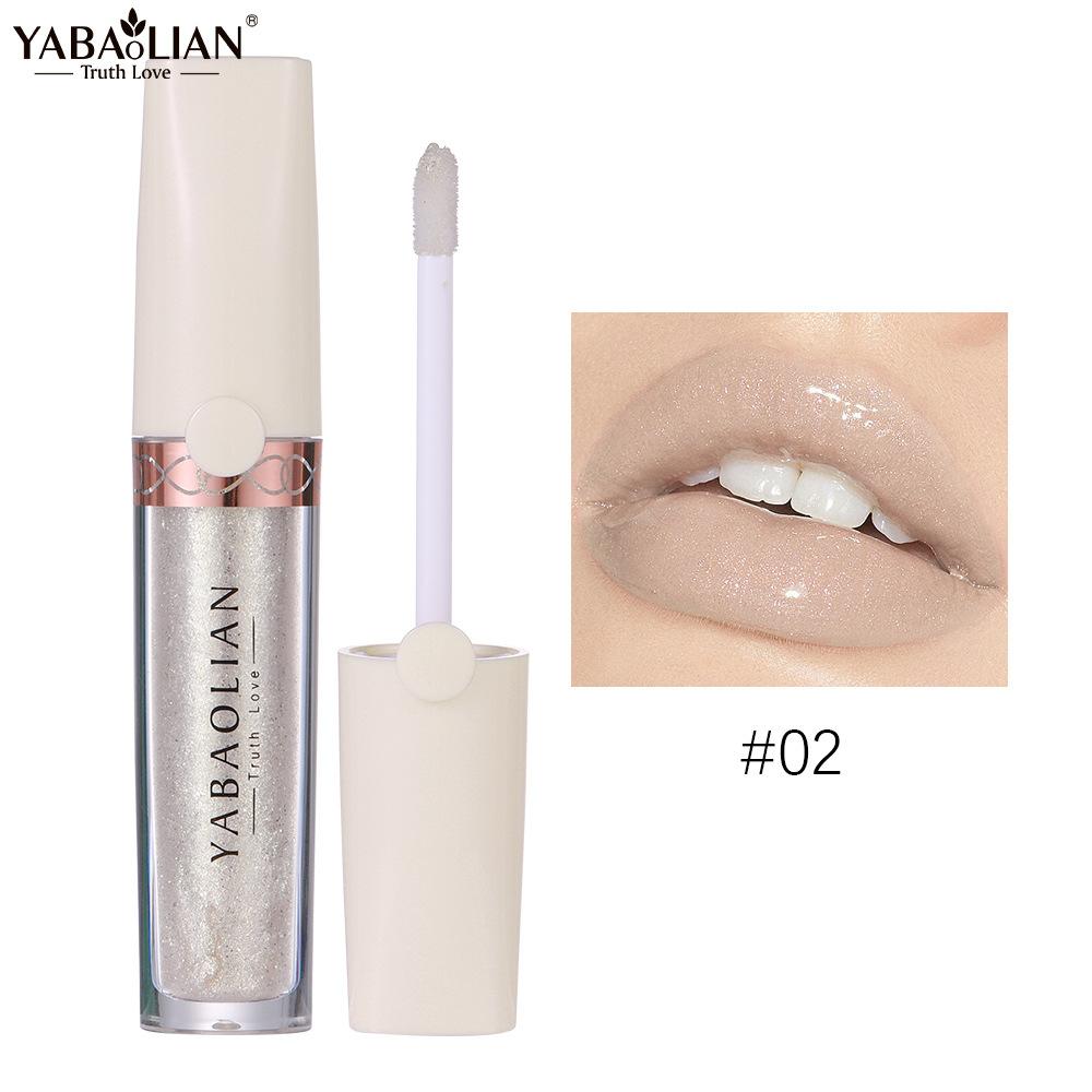 

Блеск для губ, блеск для губ, перламутровая помада, высокопигментированная, стойкая жидкая помада, водостойкое масло для губ для ежедневного макияжа 2#