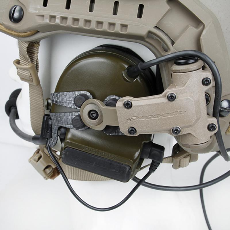 BEPAN Imported Tegris Material Tactical Strategy AXL Earphone Adapter Kit Comtac2/3 Earphones