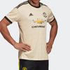 Adidas Manchester United Away Sports Soccer Round Neck Short Sleeve T-Shirt Men Tops Khaki ED7388