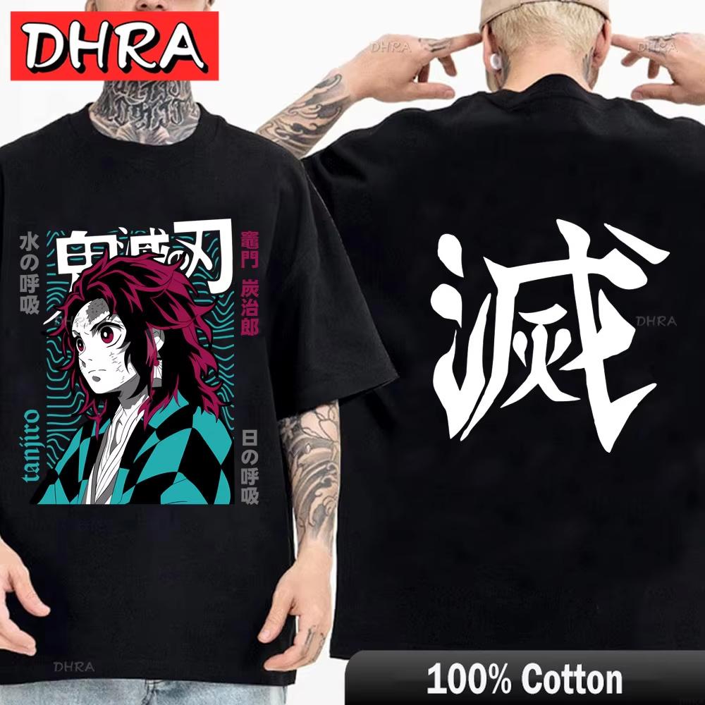 Demon Slayer Kimetsu No Yaiba Japanese Anime Print Kamada Tanjiro Shirt Shibuya Tshirt for Men and Women