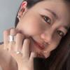 925 Sterling Silver Rings For Women Geometric Fine Jewelry Finger Adjustable Simple Wide Ring For Party Birthday Gift