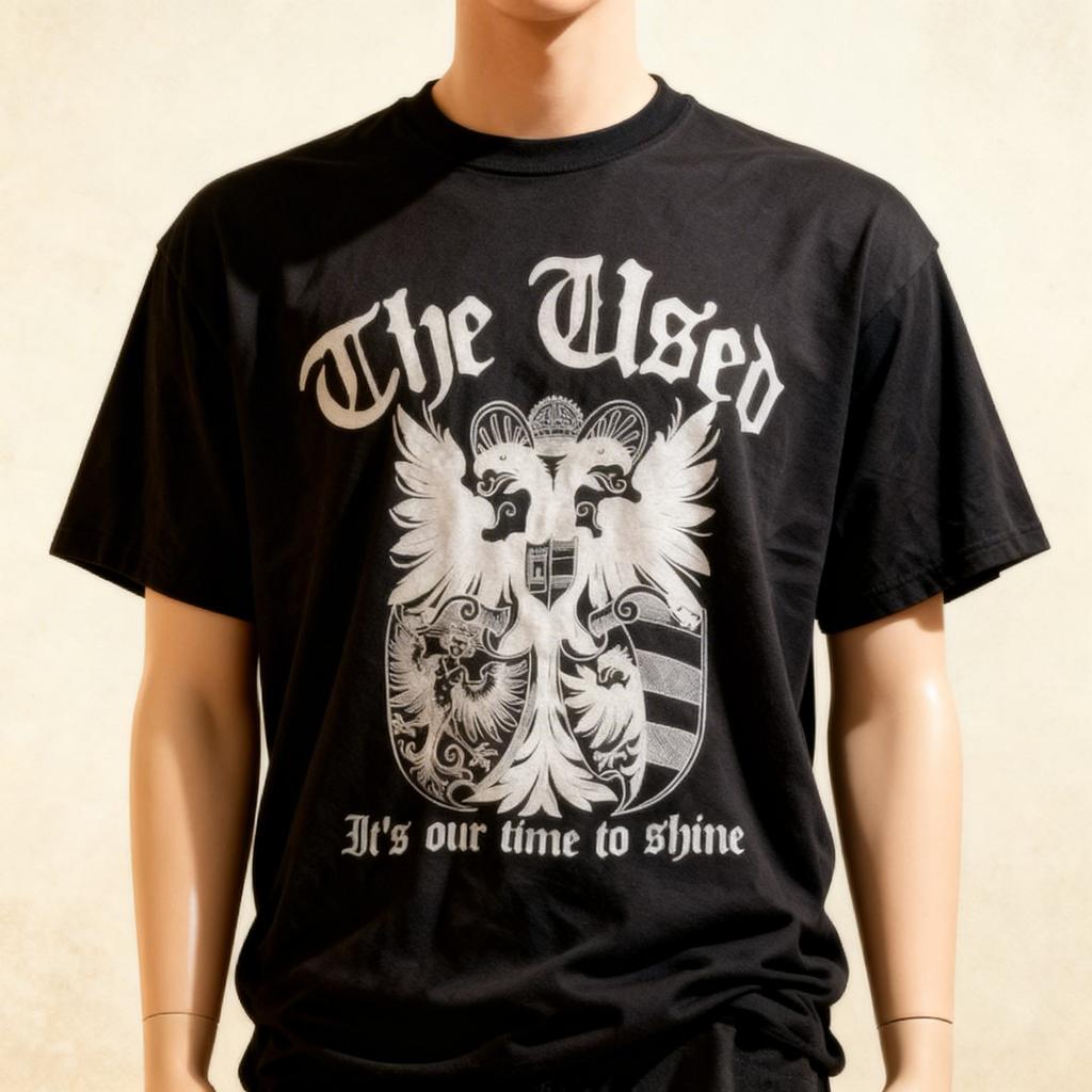 The Used It’s Our Time To Shine Black Short Sleeve Unisex Shirt S-5XL Unisex T-Shirt