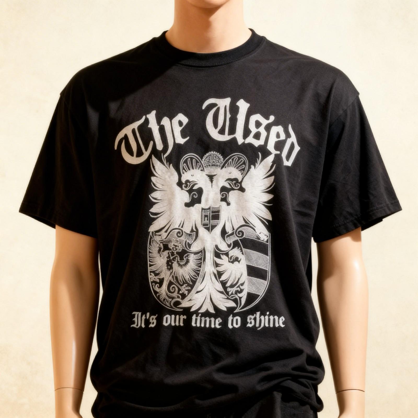 The Used It’s Our Time To Shine Black Short Sleeve Unisex Shirt S-5XL Unisex T-Shirt S