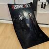 Resident-Evil Game Movie Beach Towel Bath Towels for Girl Microfiber Quick Dry Sand Free Beach Yoga Spa Gym Pool