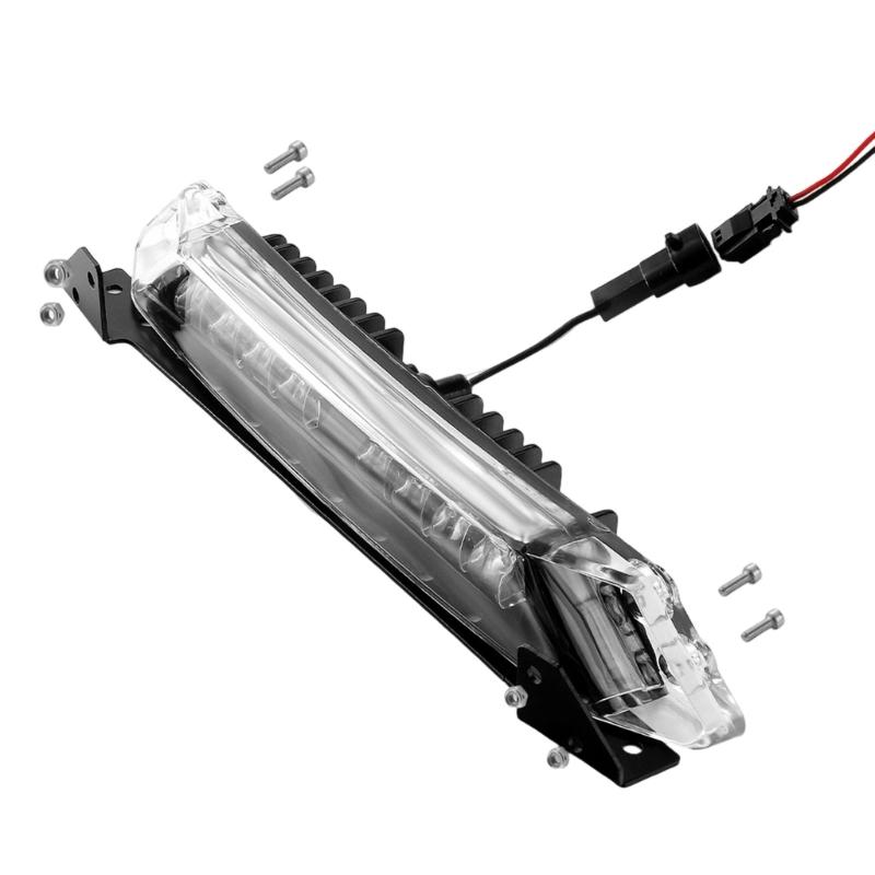 Front LED Signature White LampDaytime Running Light for Ryker 600 900 ABS Front Bumper LED Light