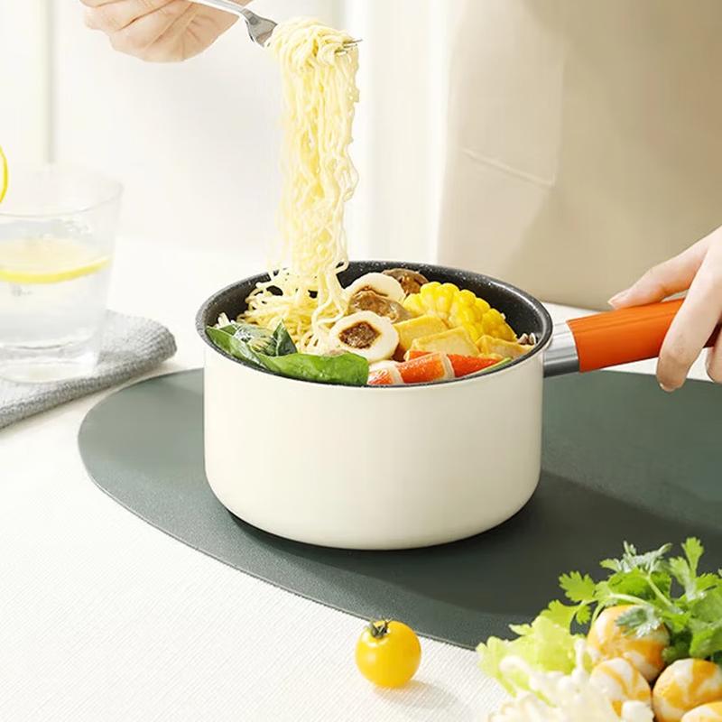 DESLON Orange Eisen Kochgeschirrset