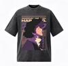 Anime Cowboy Bebop Spike Spiege Grafické Tričko Vintage Prané Nadměrné Trička Pánské Dámské Krátký Rukáv Bavlna Měkká Trička
