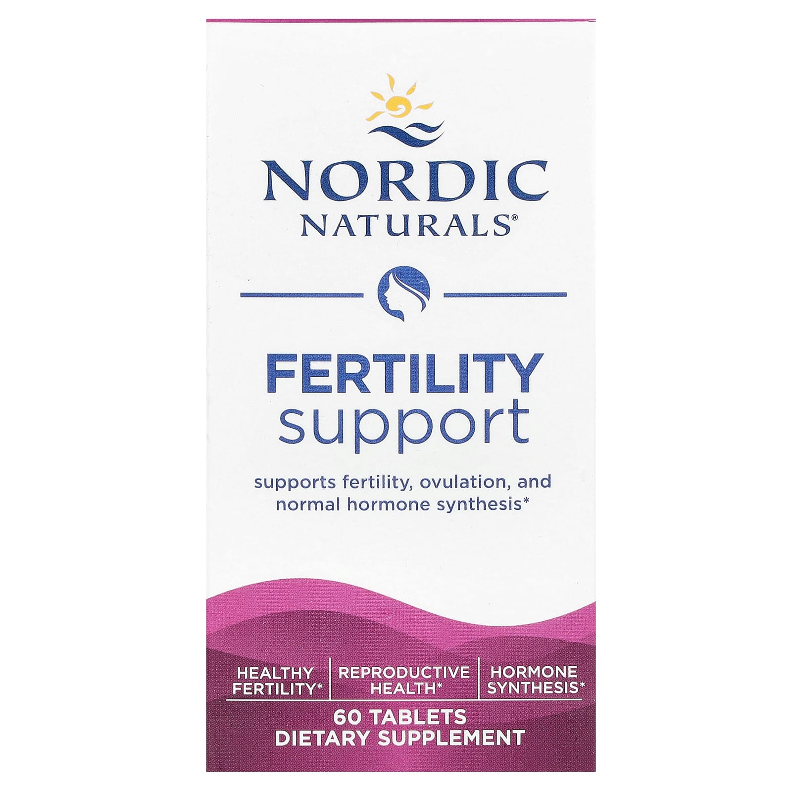 

Nordic Naturals, Reproductive Support, 60 Tablets