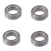 20pcs Z2 Noise Level Deep Groove Ball Bearing 6mmx10mmx3mm Double Sealed Bearings  Inline Skates