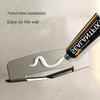 Bathroom Soap Dish Creative Drain Space Aluminum Punch-free Toilet Soap Dish Bathroom Shelf Wall-mounted