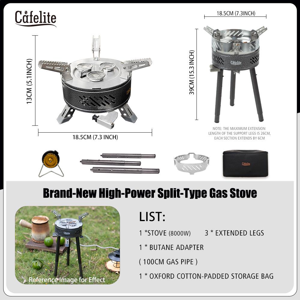 Высокомощная уличная походная плита Cafelite 8800 Вт