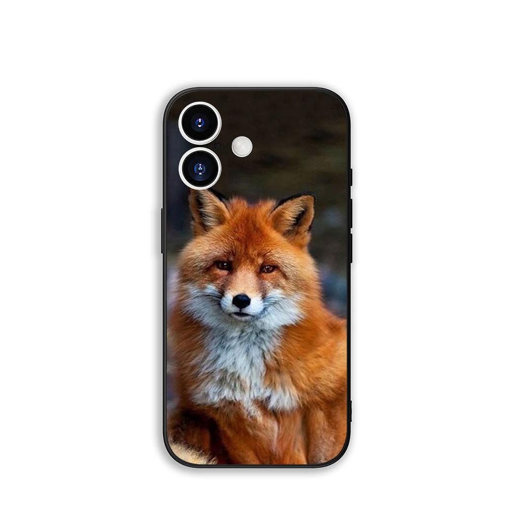 for Samsung Galaxy A36 A17 A26 A07 A35 A54 A53 A13 A33 A34 S8 S9 S20 S21 FE S10 Plus Phone Cover Case Fox Casing
