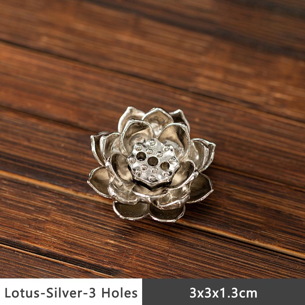 Lotus Shape Lotus Censer Multi-Hole Incense Tray Simple Incense Holder  Temples Home Office