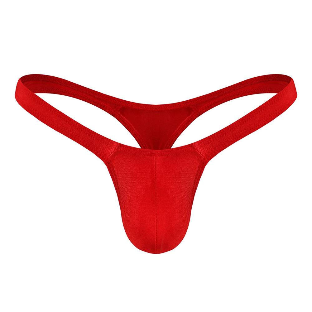 Low-rise Mens Underwear Polyester Slimming Soft Solid