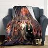 1pc Lord of the Rings Flannel Blanket Soft Warm Throw for Home, Office, Travel, All-Season Cozy Bedding GiftL1311