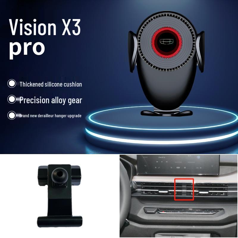 Gravity Car Phone Holder for Geometry A/A PRO/C/E/Vision X3PRO/EX3 Navigation