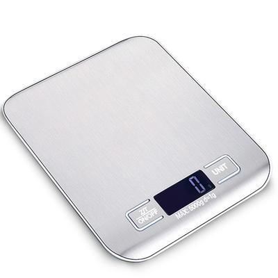 Scale with Tare Function Electronic Coffee Brewing Scale LCD Display Stainless Steel Screen 10kg Kitchen Scale Digital Kitchen