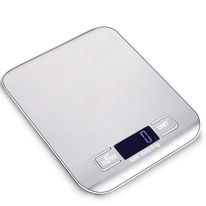 

Scale with Tare Function Electronic Coffee Brewing Scale LCD Display Stainless Steel Screen 10kg Kitchen Scale Digital Kitchen