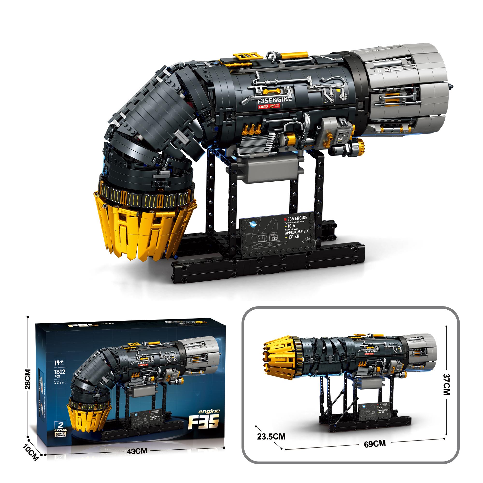 

1812Pcs Engine Mechanical Model Assembly Plaything Construction Blocks Set Plaything Ornament Educational Plaything For Kids And Adult Birthday Gifts