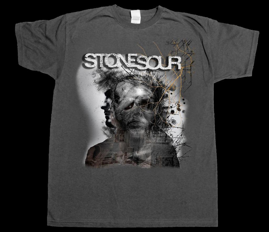 Stone sour house of gold & bones corey taylor neues graues t-shirt