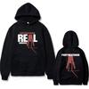 Rapper Partynextdoor Real Woman Album Cover Graphic Hoodie Male Fashion Trend Streetwear Men Women Hip Hop Oversized Hoodies