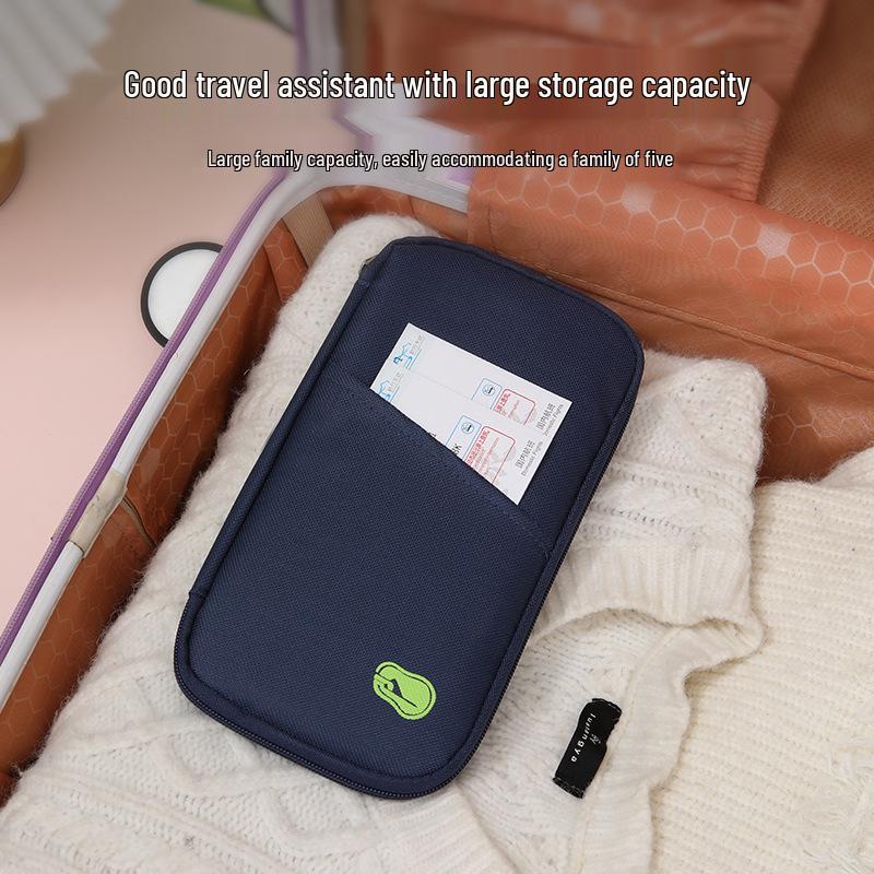 Multifunctional Passport and ID Holder Clutch for Travel