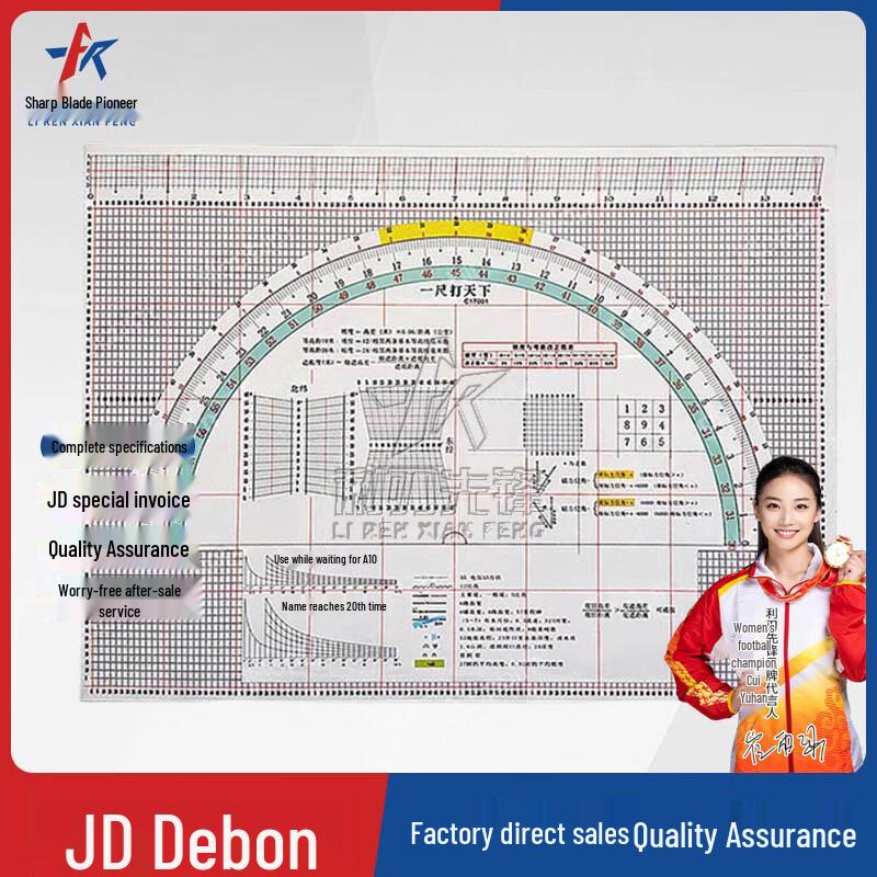 Bladerunner Multifunctional Map & Navigation Ruler