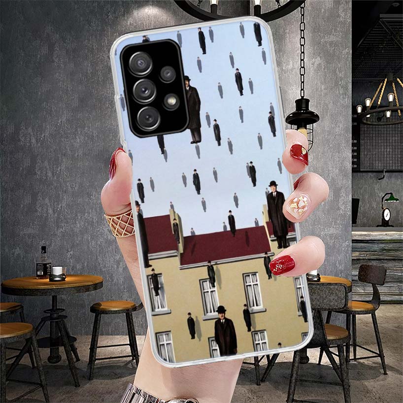 Rene Magritte Art Soft Phone Case For Samsung Galaxy S22 S23 S24 S25 Edge S26 Ultra S20 FE S21 Plus + Fundas Coque Galaxy S20 S2