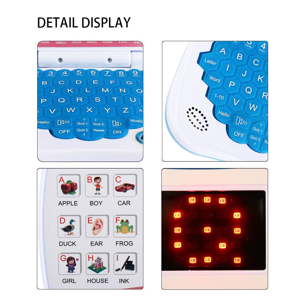 English Language Learning Child Laptop Computer Educational Laptop Toy Learning Machine Child Toys