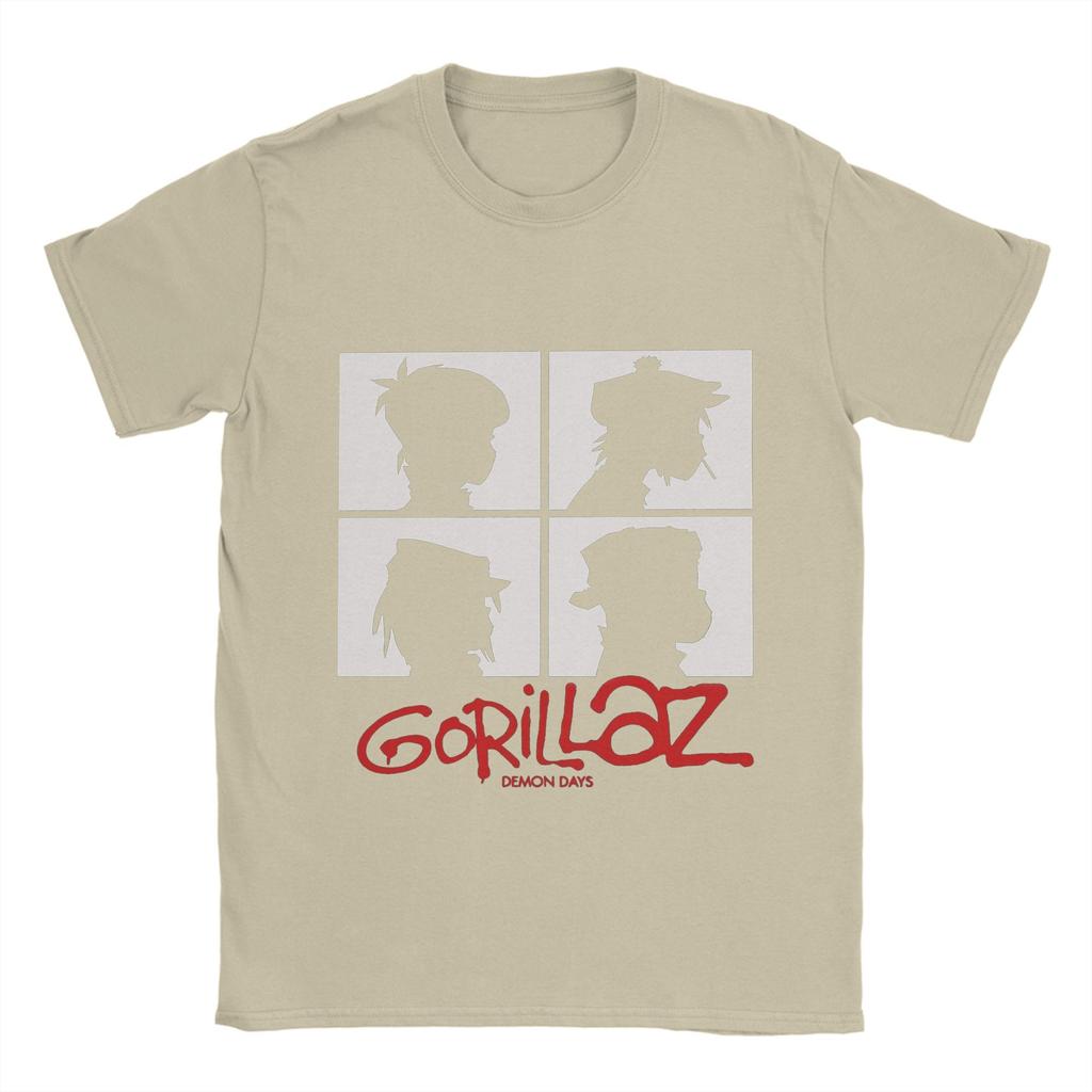 Harajuku T Shirt Summer Gorillazs Punk Rock  Hip Hop T Shirts  Cotton Tee Shirt for Men Classic Plus Size 6XL Short Sleeve Tops