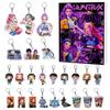 Hunter Advent Calendar With 24 Acrylic Car Pendant Keychains For Gift Giving