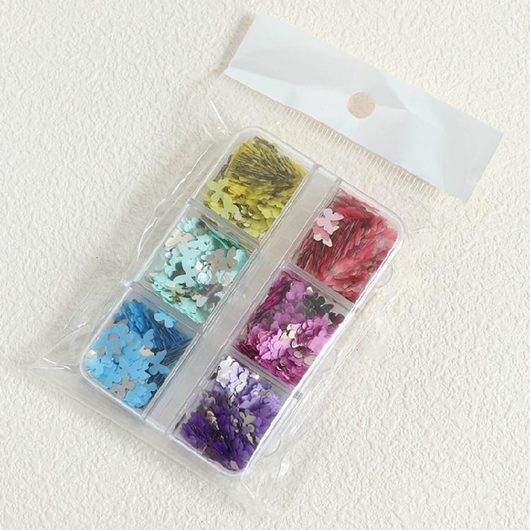 Maniküre Dekorationen Glitzer Pailletten Funkelnde Pailletten Mix Nagelglitzer Mix
