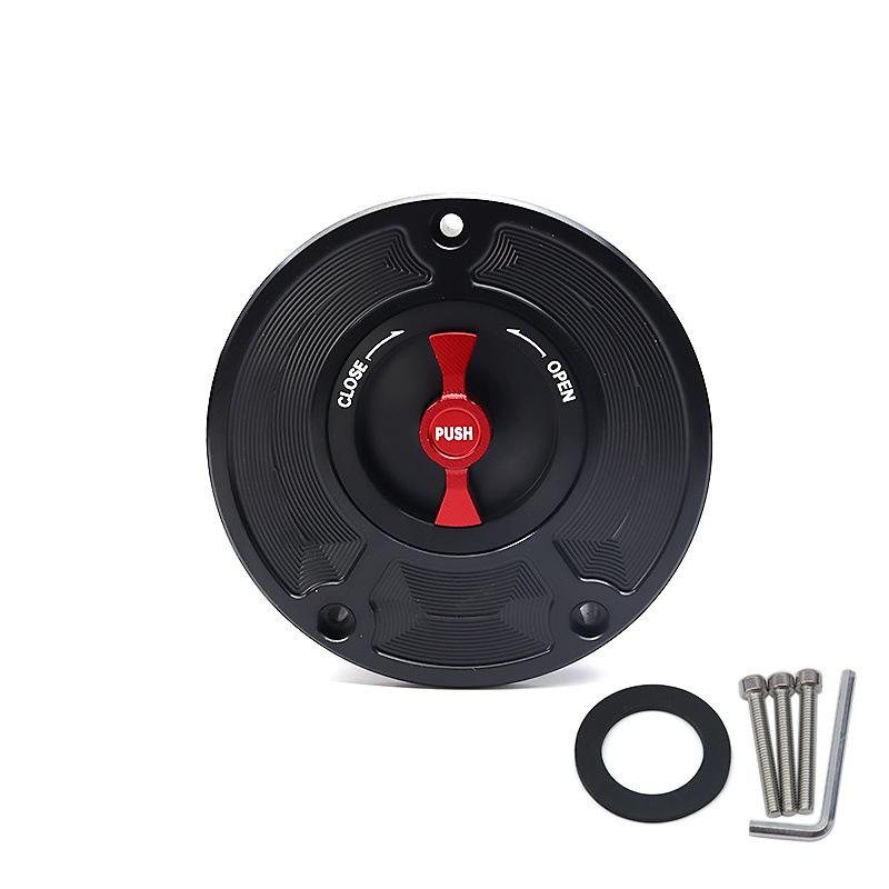 SH-L6010 Quick-Release Fuel Tank Cap: Aluminum Alloy Accessory for Honda Motorcycle Modification